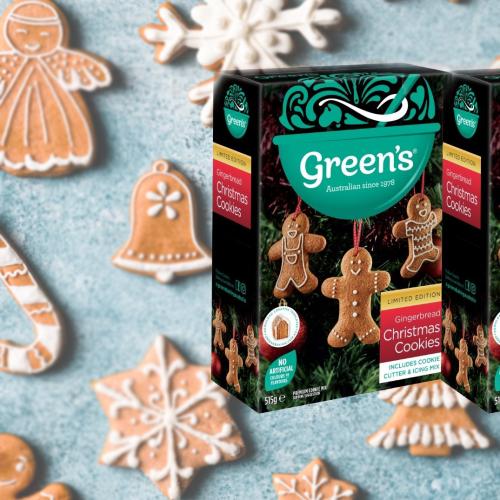 Run, Don't Walk: Green's Limited Edition Gingerbread Christmas Cookie Kits Are The Perfect Festive Treat!