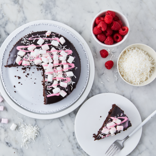 Woolies Iconic Mud Cake Now In Rocky Road!