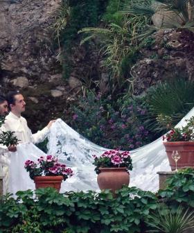 Kourtney Kardashian and Travis Barker Get Married For The THIRD TIME In Italy!