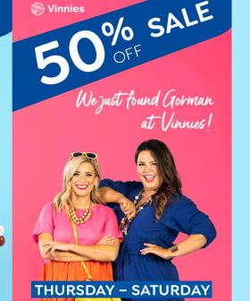 Cop A Bargain At Your Local Vinnies This Weekend!