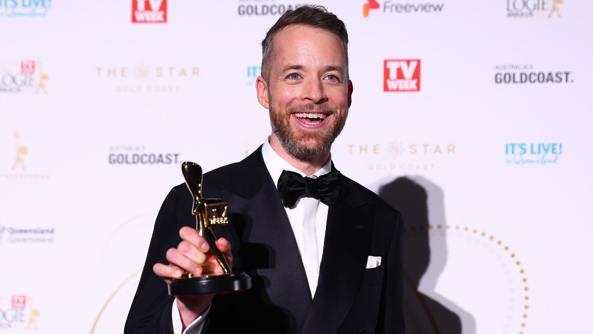 Hamish Hamish Blake Has Taken Home The Gold Logie!