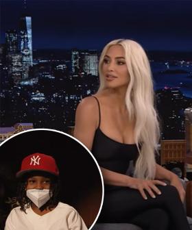 Kim Kardashian Learns Why You Shouldn't Bring Your Kids To Work (lol)