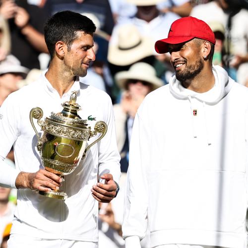 Novak Djokovic Beats Nick Kyrgios In Wimbledon Final