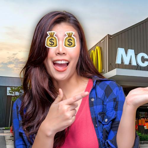 Macca's making it McRain!