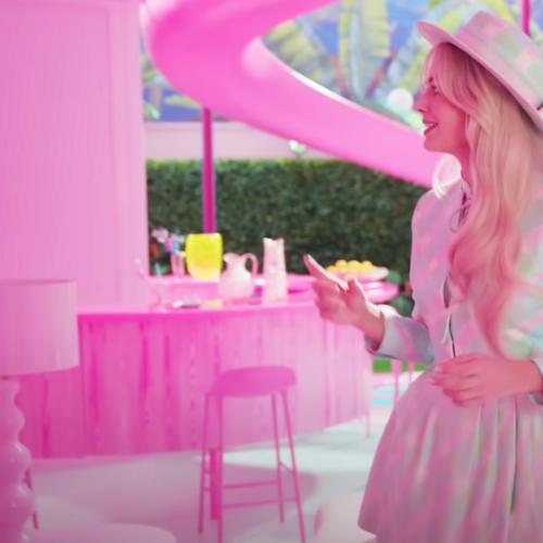 Margot Robbie Gives Us An Intimate Tour Of Barbie's Dream House On The Set Of 'Barbie'