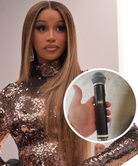 The Microphone That Cardi B Threw Into A Crowd Is Now Up For Auction