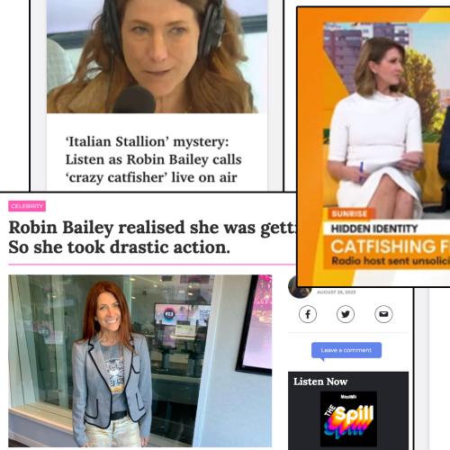 What The Media Is Saying About Robin's Catfishing Experience