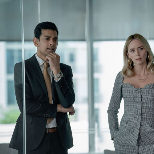 Emily Blunt And Chris Evans' New Movie Looks Like A Wild Ride
