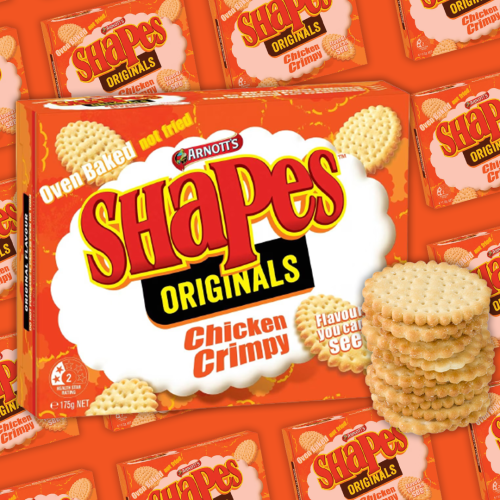 Chicken Crimpy Crowned Australia’s Favourite Shapes Flavour