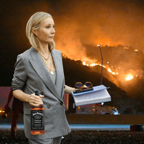 Gwyneth Paltrow Was On The Booze Through All Of The LA Fires